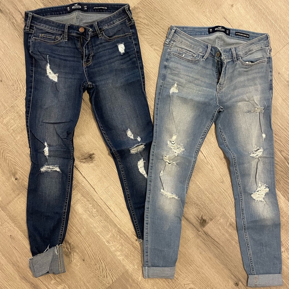 Hollister Crop Skinny Jeans